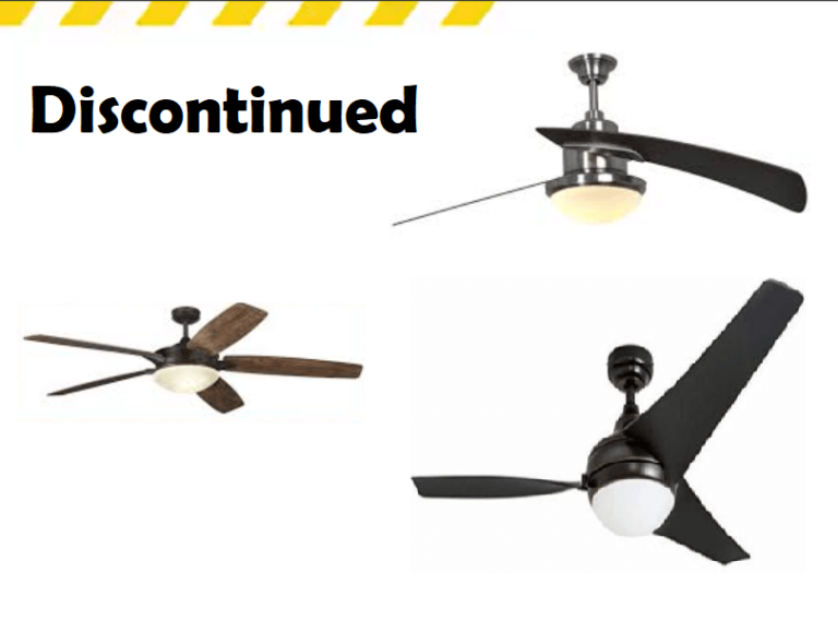 discontinued harbor breeze ceiling fans
